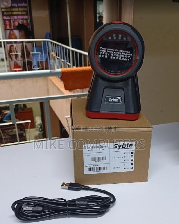 Efficient Syble Xb-8602 2d Desktop Table Mount Barcode