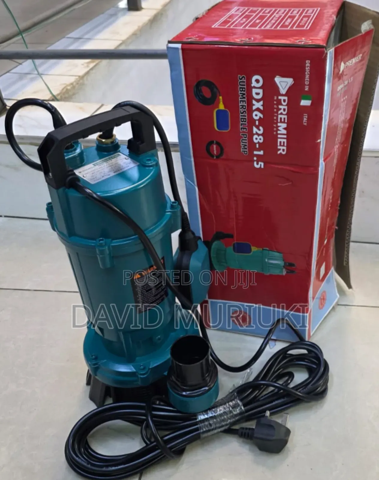 Powerful 2hp Deep Borehole Submersible Water Pump