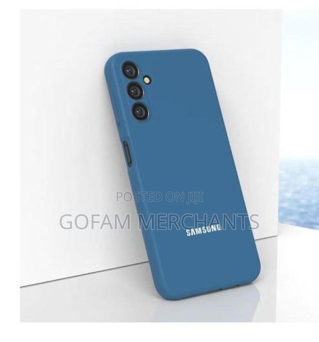 Samsung Galaxy A34 Blue Original Silicone Phone Case/ Cover