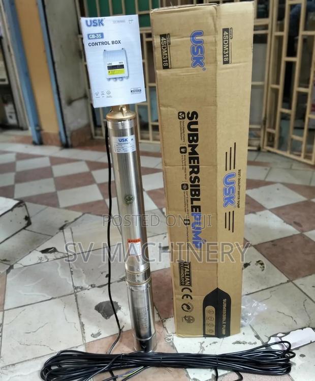 Heavy Duty Deep Well Electric Submersible Water Pump 1.5hp