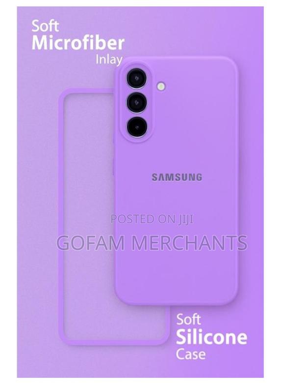 Samsung Galaxy A34 Original Silicone Phone Case - Purple