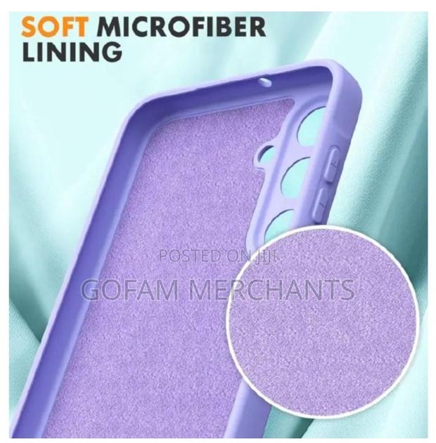 Samsung Galaxy A34 Original Silicone Phone Case - Purple - thumbnail 2