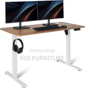 Office Desk; 1400mm Ergomaker Electric Standing Desk