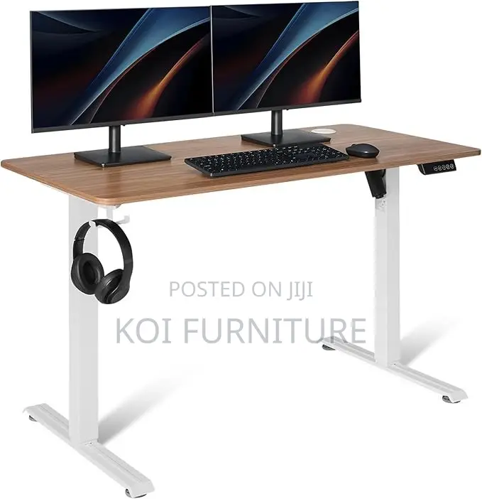Office Desk; 1400mm Ergomaker Electric Standing Desk