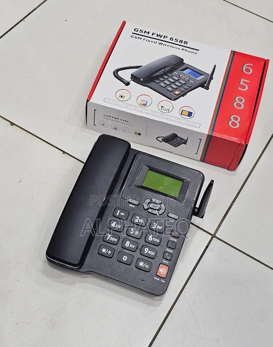 GSM Desk Phone Sim Card Support Home Office Phone