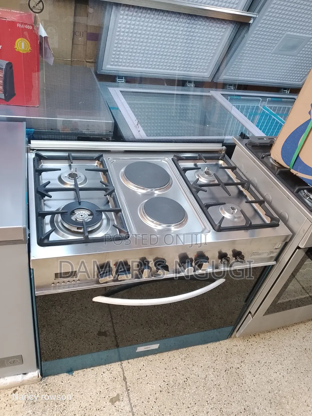 Elba Stainless Steel 6burner Cooker