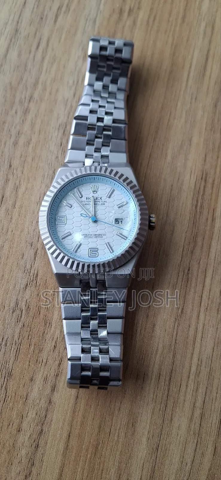 Rolex Silver Watch