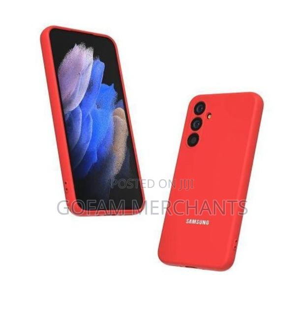 Samsung Galaxy A34 Silicone Case - Red - thumbnail 2