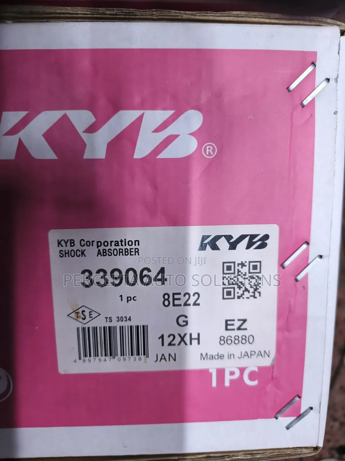 Toyota Fielder,Vitz,Ractis,Belta Kyb Front Shock Absorber Rh 339064