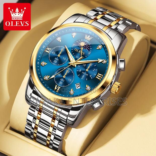 Olevs Chronograph Gents 3655 - thumbnail 2