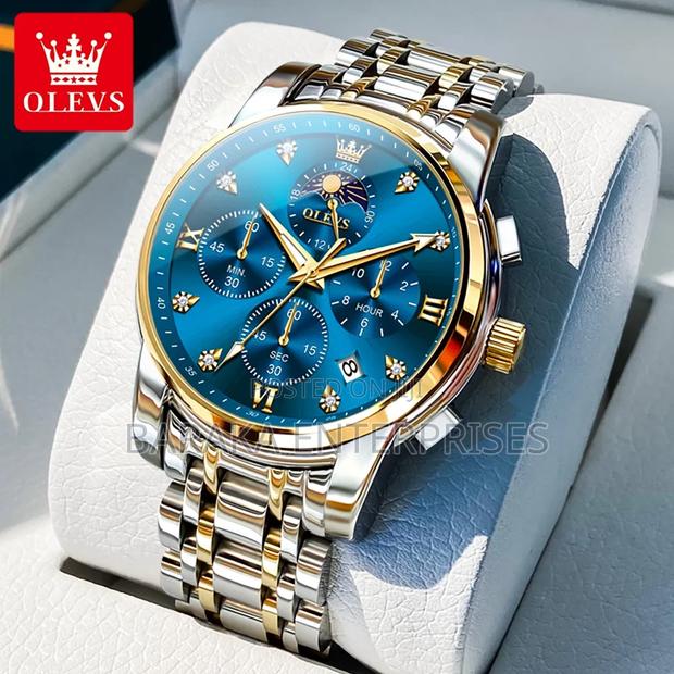 Olevs Chronograph Gents 3655 - thumbnail 4