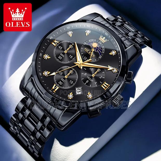 Olevs Chronograph Gents 3655 - thumbnail 5