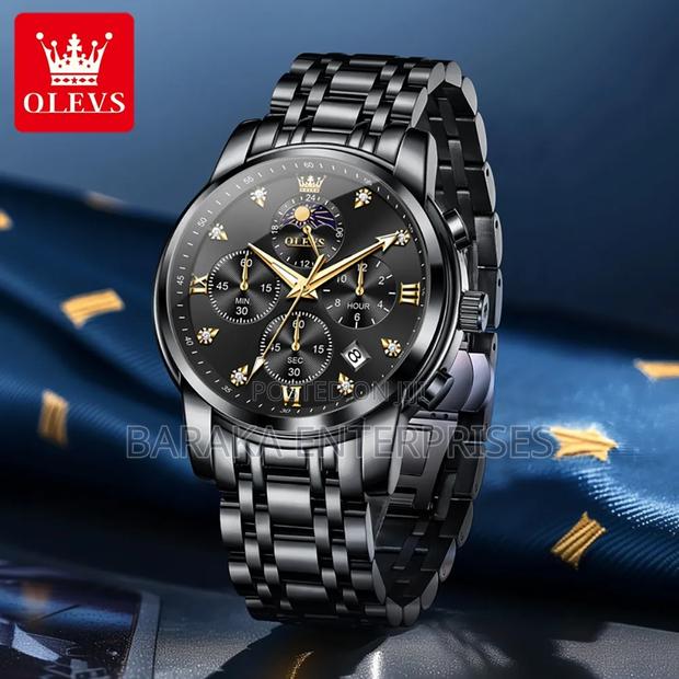 Olevs Chronograph Gents 3655 - thumbnail 7
