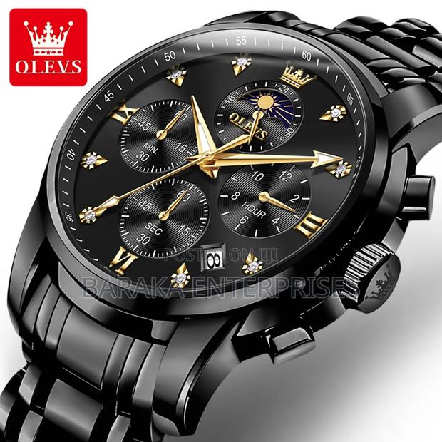 Olevs Chronograph Gents 3655 - thumbnail 9