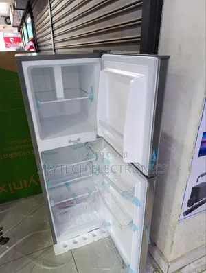 Syinix Double Door Fridge 137 Litres Fd180bf02k