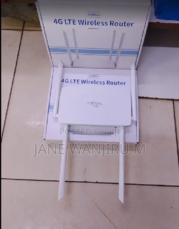 Wifi Router With Sim Card Slot - 4g Lte, 300mbps Speed