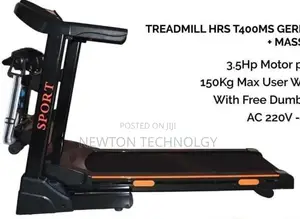 Auto Incline Treadmill With Massage Belt