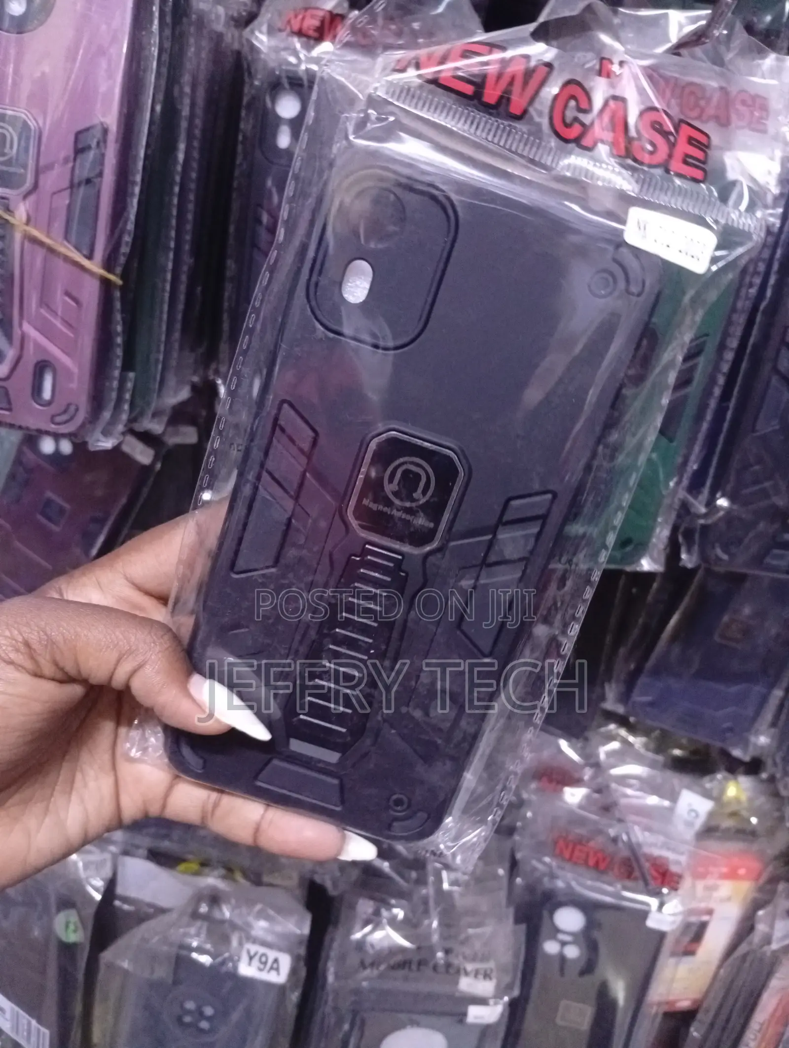 Infinix Hot 12 Heavy-Duty, Protective Armor Phone Case