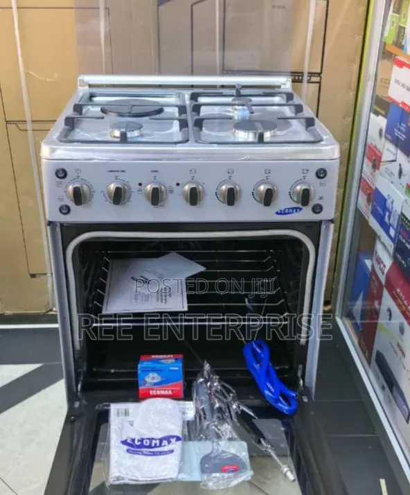 60×60 3g + 1 Ecomax Electric Hot Plate Electric Oven