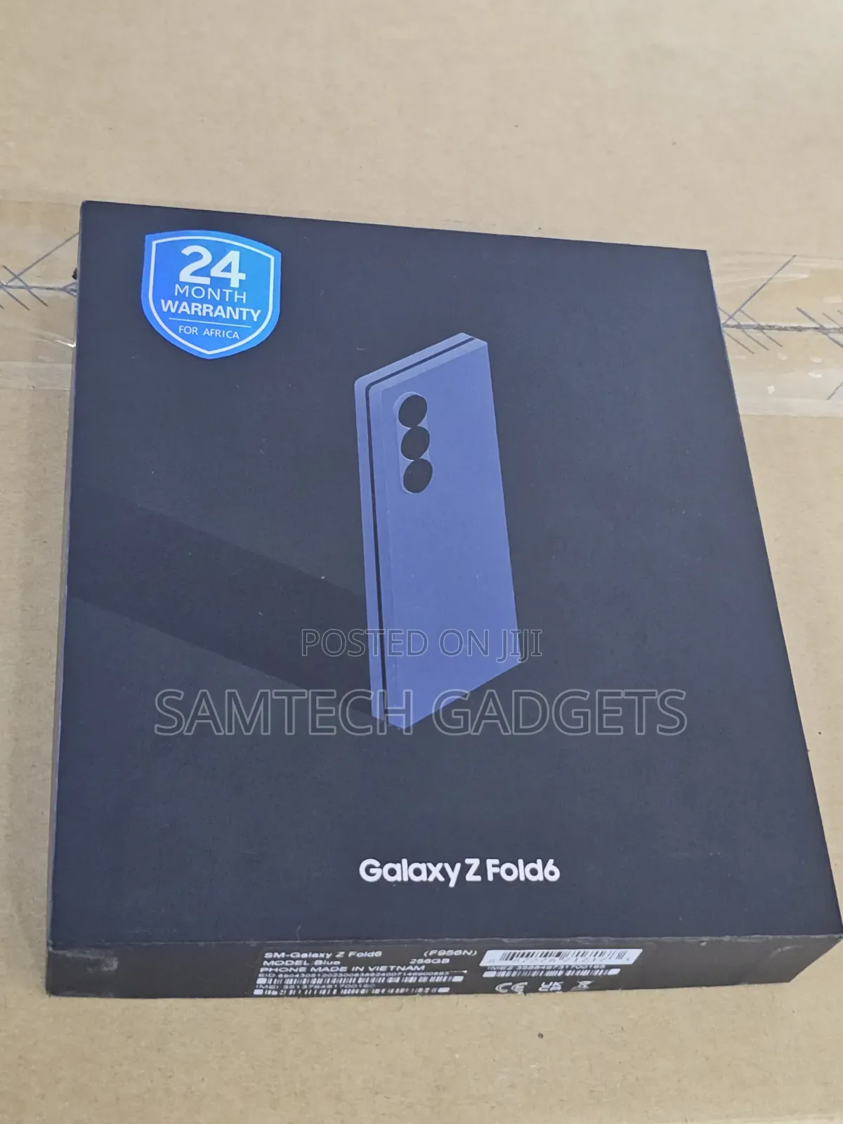 New Samsung Galaxy Z Fold6 256 GB Blue