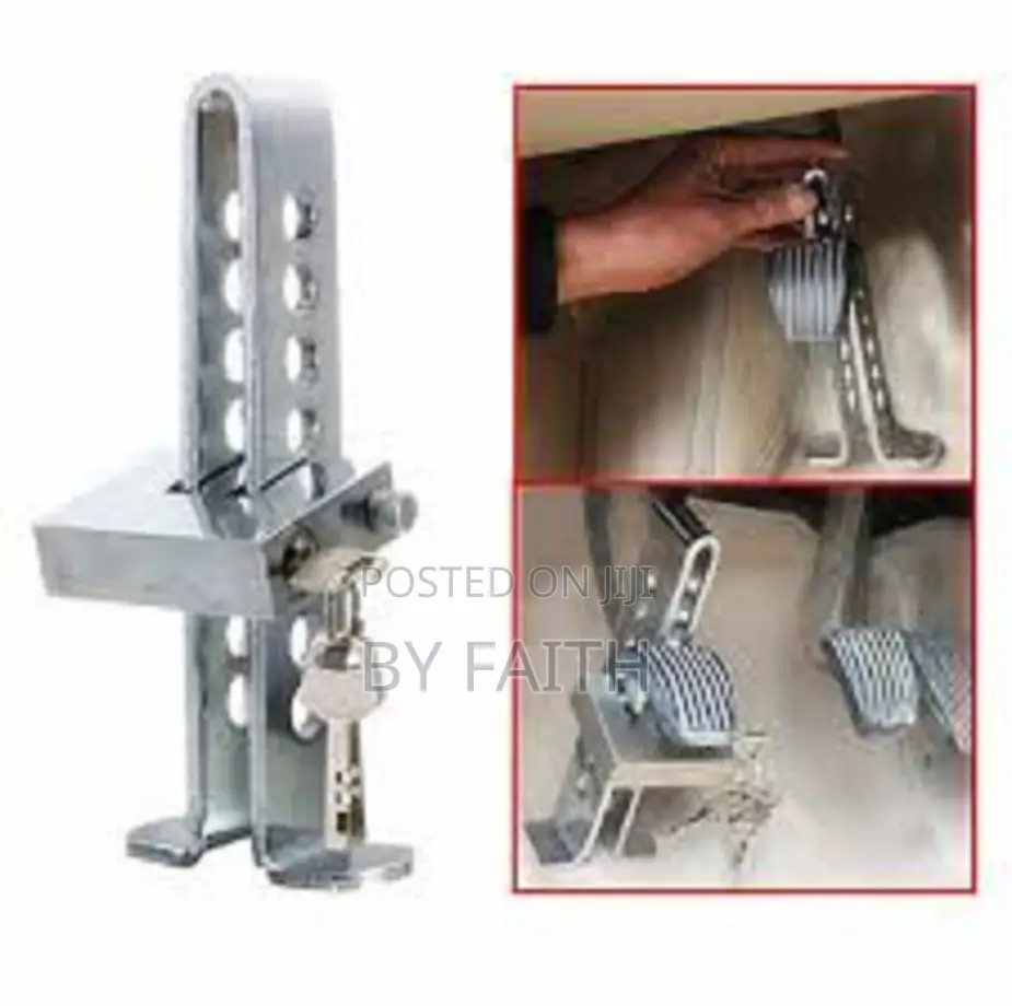 Anti-Theft Lock Car Brake Clutch Alloysteel Pedal Lock Security Device