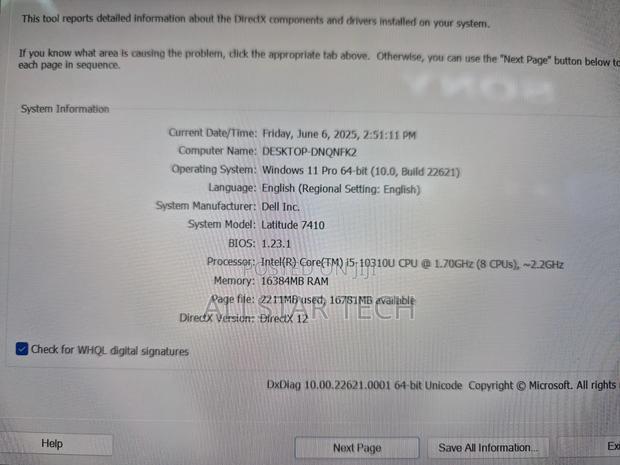 Laptop Dell Latitude 7410 16GB Intel Core i5 SSD 512GB - thumbnail 6