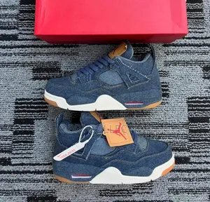 High Fashion Air Jordan 4 Quality Leather Sneakers