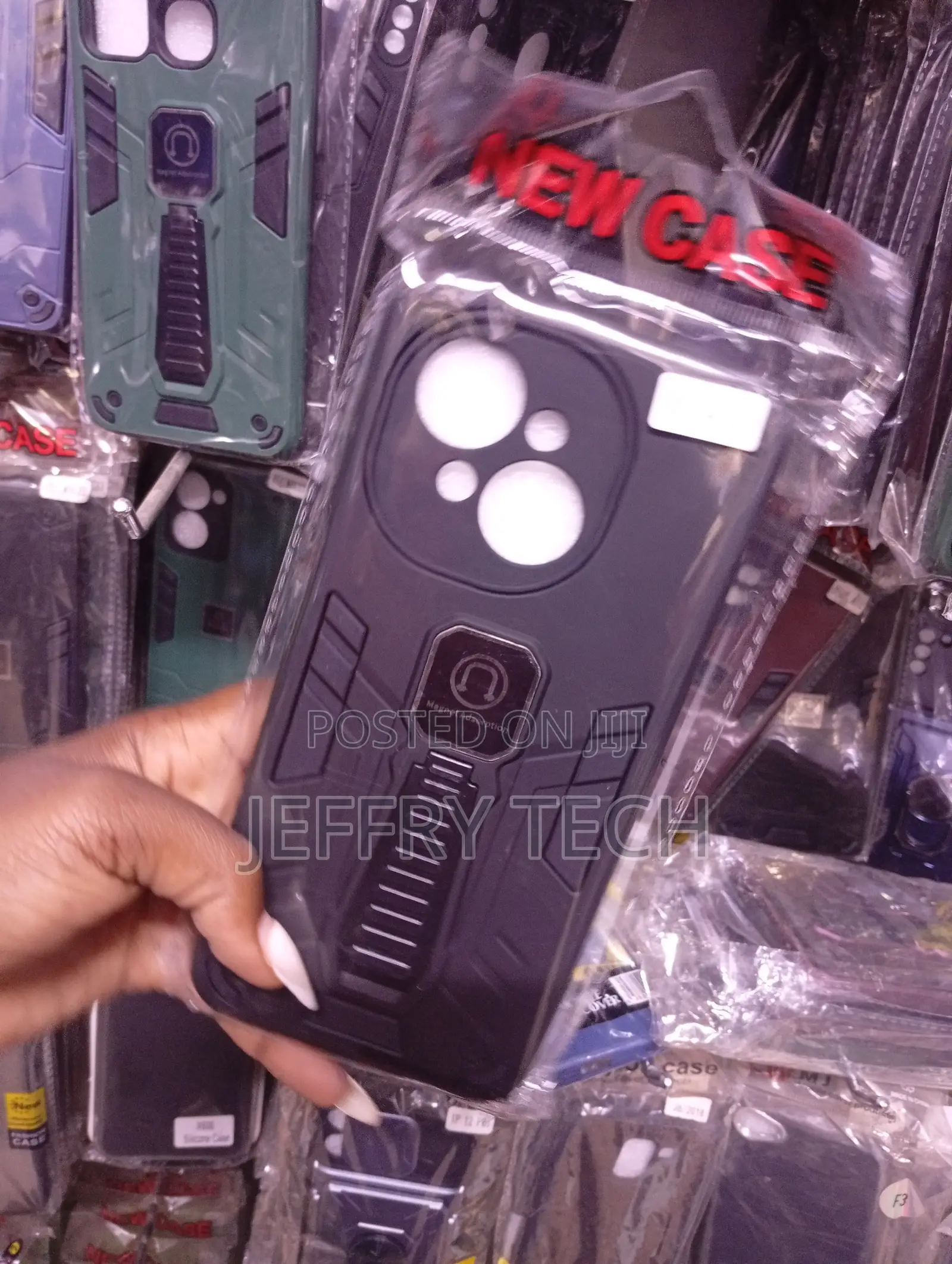 Tecno Spark Go 1 Soft Silicone Layer With a Hard Polycarbonate Case