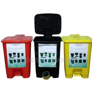 30 Litre Step-on Pedal Bin – Durable, Hygienic Easy-Clean Waste Bin