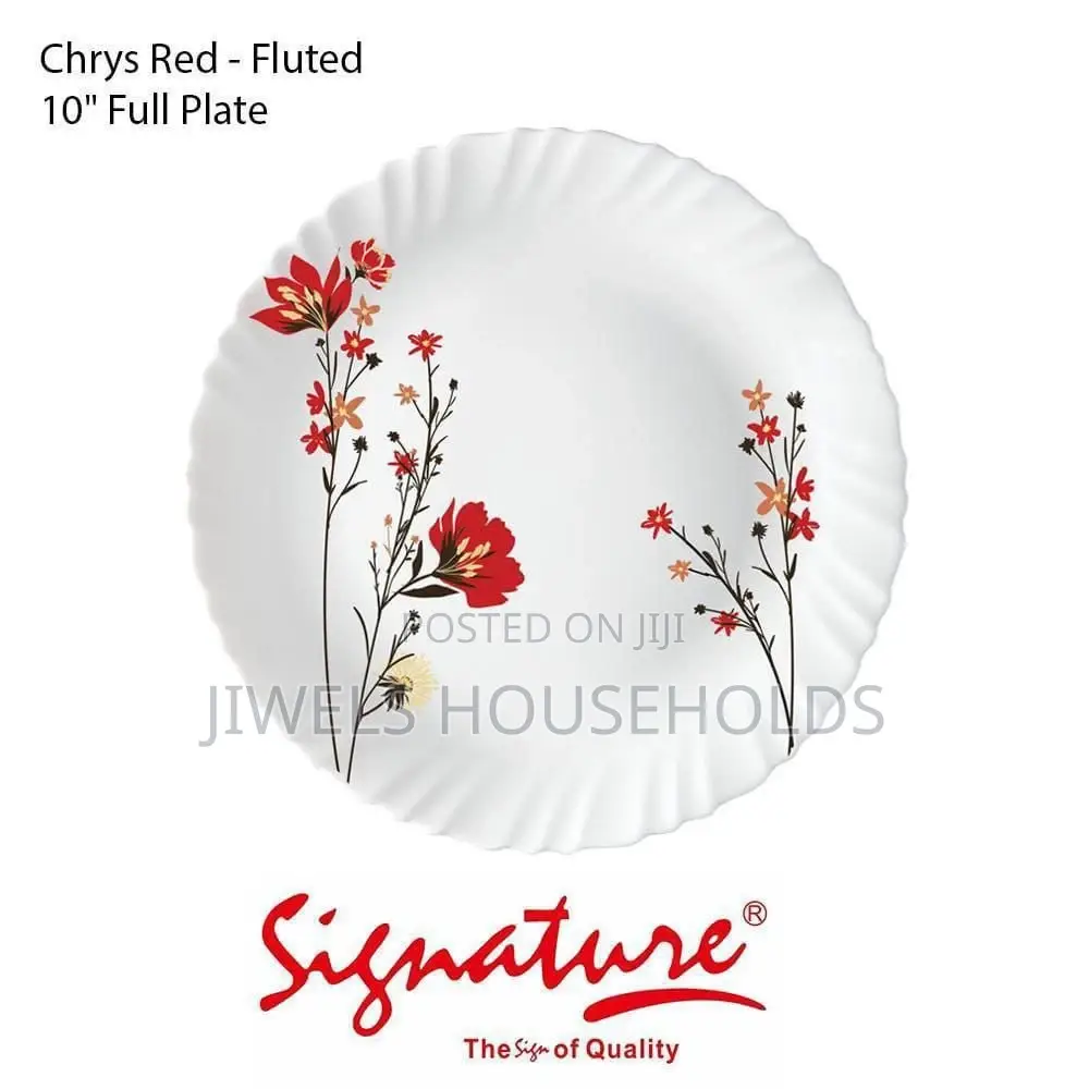 Set of 6 Signature Plates