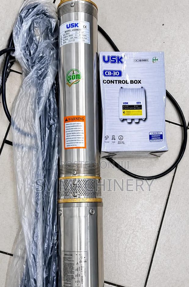 Heavy Duty 1hp Deep Well Electric Submersible Water Pump