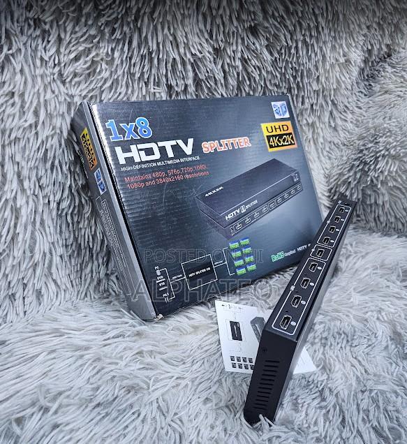 1 to 8 Hdmi Splitter Ultra Hd Video Splitter