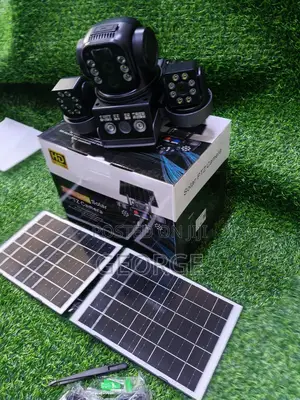 V380 Triple Lens Hd Security Solar Camera With 4g