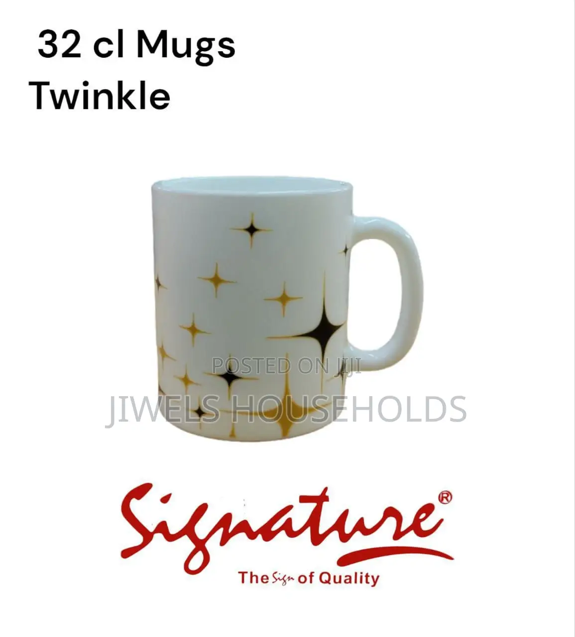 Set of 6 Signature Cups