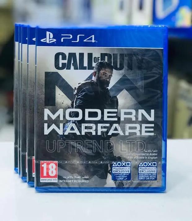 Brand New Playstation 4 Call of Duty Modern Warfare - main view