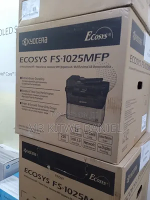 Kyocera Ecosys Fs-1025mfp A4 Monochrome Laser Printer