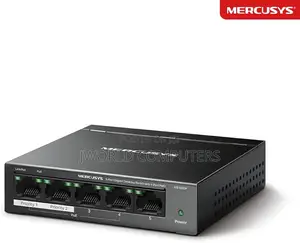 Mercusys Ms105gp 5-Port Gigabit Desktop Switch With 4-Port Poe+