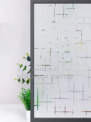Stylish Frosted Film for Privacy Glass Doors and Windows