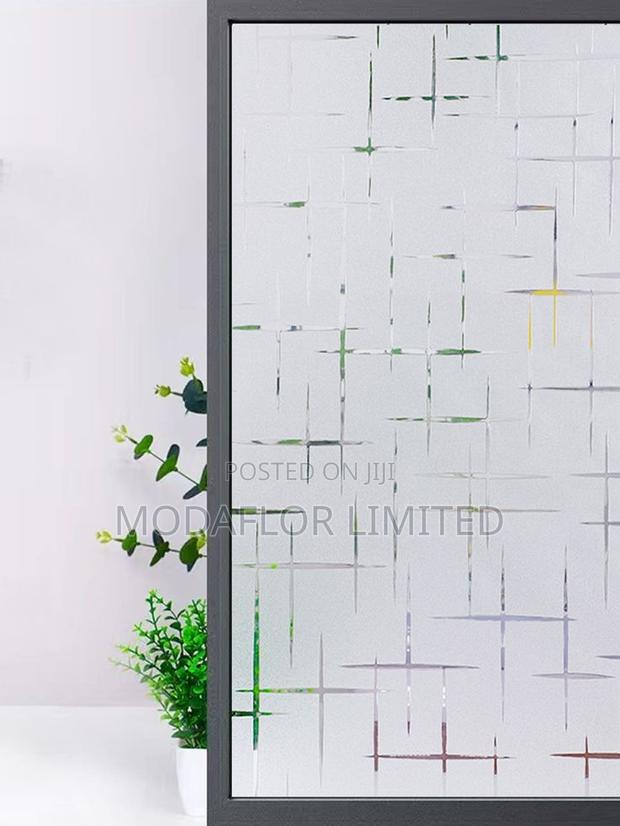 Stylish Frosted Film for Privacy Glass Doors and Windows