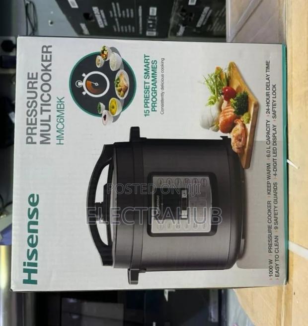 Hisense Pressure Cooker 6 Liters 6-in-1 Multi Cooker - thumbnail 2