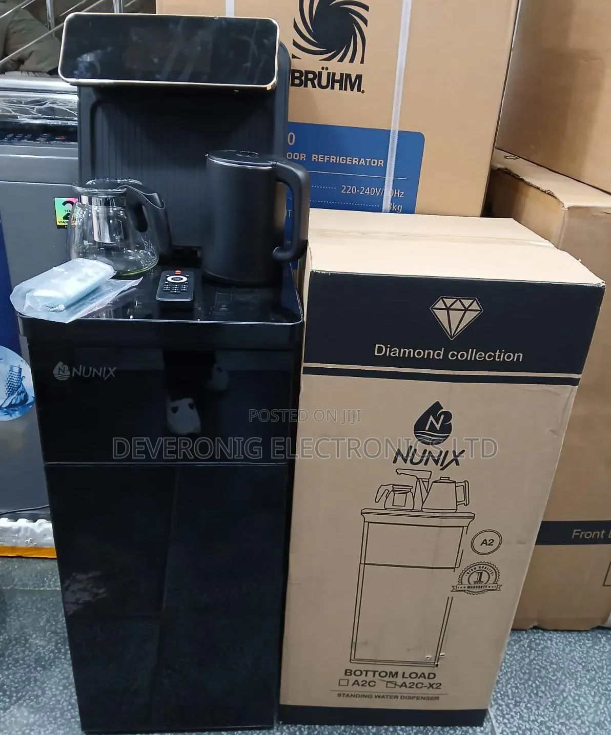 Nunix A2c-X2 Dispenser With Bluetooth and Fm