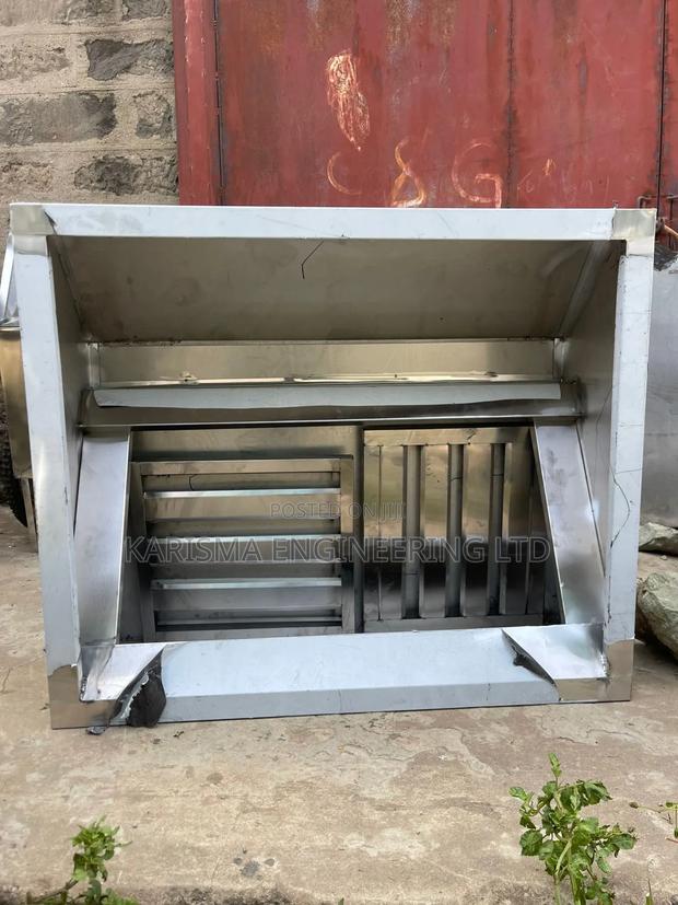 Commercial Stainless Steel Kitchen Exhaust Hood