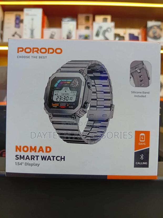 Porodo Nomad Smartwatch: 1.54" Display 5-Day Battery Life - main view