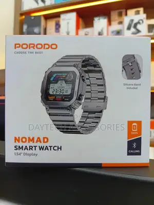 Porodo Nomad Is a Smart Watch 1.54" Display and Retro-Digital Design