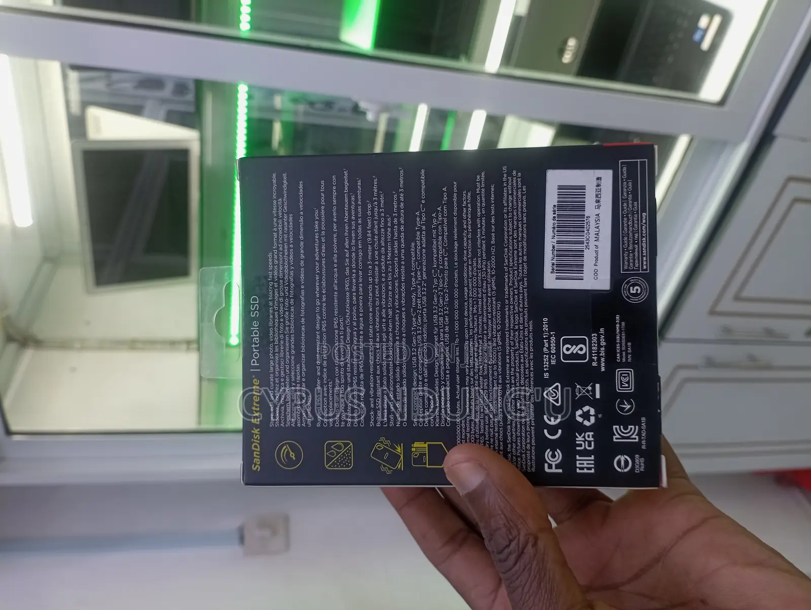 Sandisk Extreme Portable SSD 1 Tb