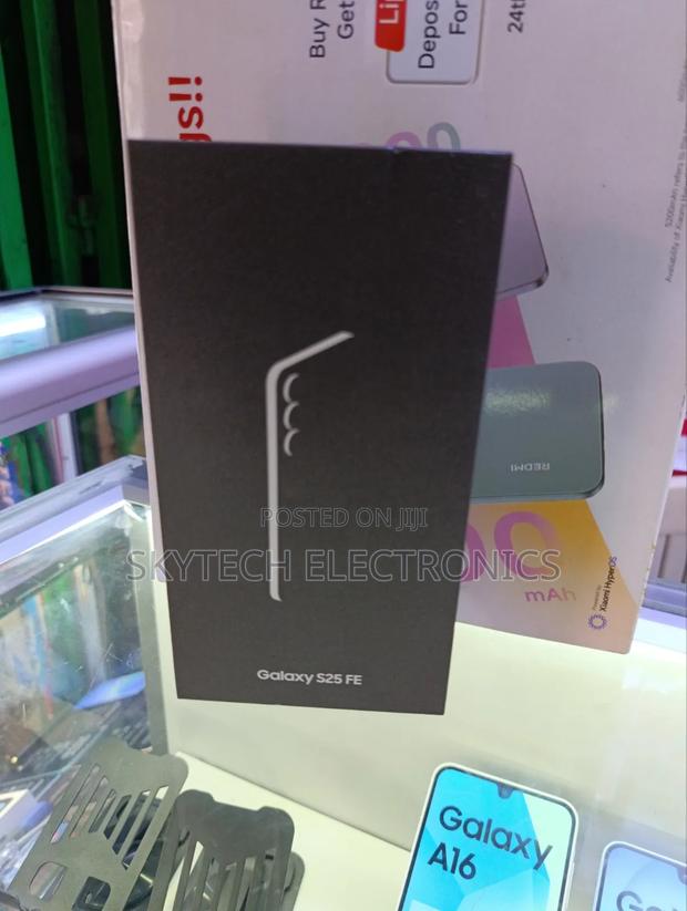 New Samsung Galaxy S25 FE 256 GB Black