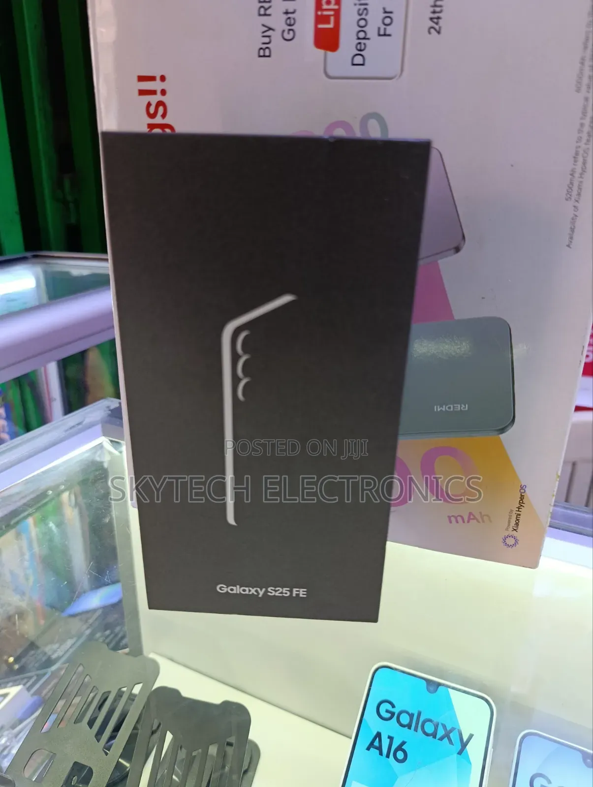 New Samsung Galaxy S25 FE 256 GB Black
