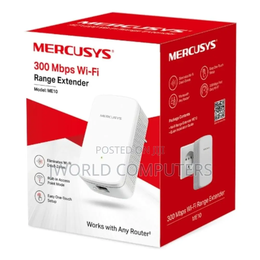 Mercusys Mw300re 300 MBPS Wi-Fi Range Extender