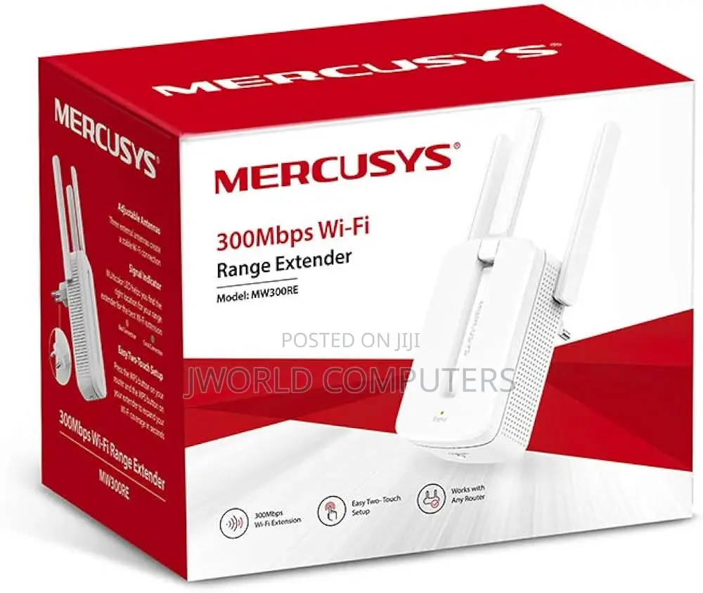 Mercusys Mw300re 300 MBPS Wi-Fi Range Extender
