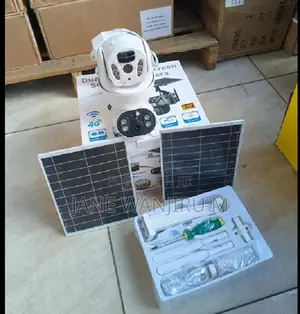 6mp Dual Lens Solar PTZ Camera - 4g/Wifi, Dual Solar Panel